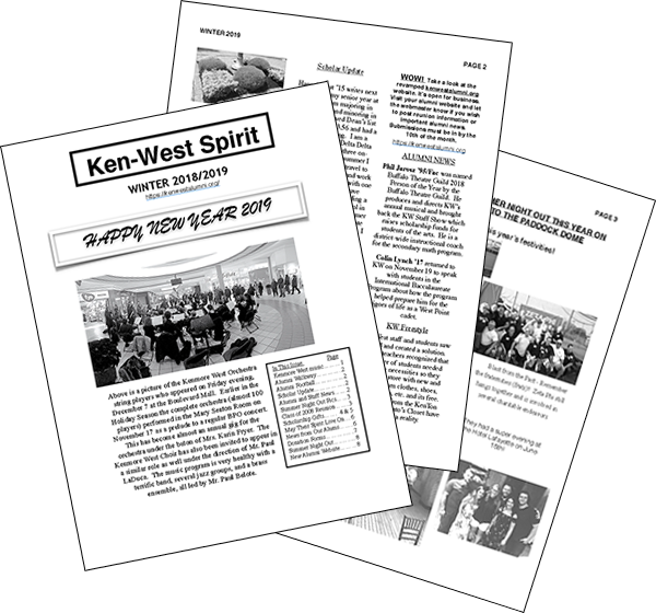 Ken-West Spirit Newsletter